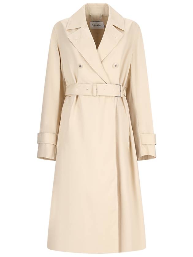 TWILL TRENCH COAT - CALVIN KLEIN - BALAAN 1