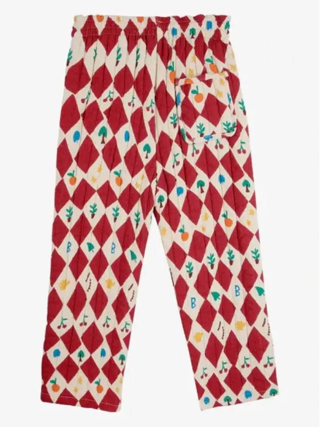 Harlequin All over Quilted Pants B224AC096 Italian Kids - BOBO CHOSES - BALAAN 3