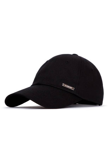 BBD Plate Logo Cap Black - BLACKBLOND - BALAAN 1