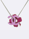 pink necklace jewelry - CHANEL - BALAAN 1