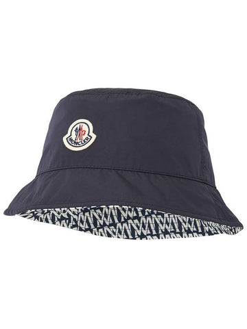 Double-sided Bucket Hat Bungeoji Hat 3B00004 54A91 74S Unisex - MONCLER - BALAAN 1