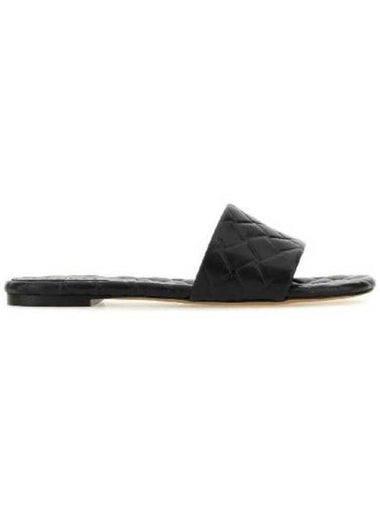 Flat Amy Mule Black - BOTTEGA VENETA - BALAAN 1