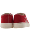 ORB Logo Low Top Sneakers Red - VIVIENNE WESTWOOD - BALAAN 5