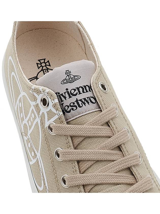 ORB Logo Low Top Sneakers Beige - VIVIENNE WESTWOOD - BALAAN 9