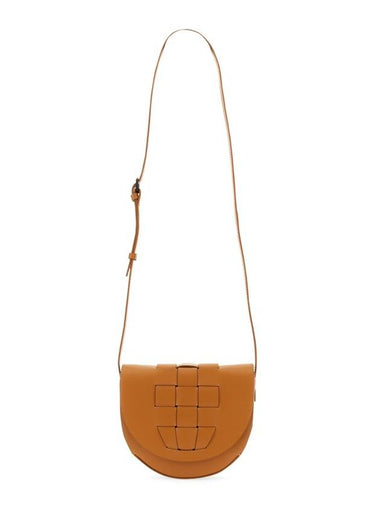 Sinia Cross Bag Brown - HEREU - BALAAN 1