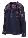 TREYA ethnic blouse 22PHT2231 22P041E - ISABEL MARANT - BALAAN 4