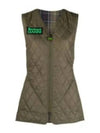 Betty Reversible Diamond Quilting Vest Green - BARBOUR - BALAAN 2