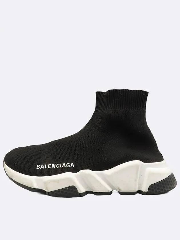 587280 Black Speedrunner High Top Women s Sock Sneakers 35 - BALENCIAGA - BALAAN 4