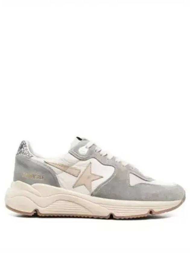 Running Sole Canvas Toe Star Low Top Sneakers Grey - GOLDEN GOOSE - BALAAN 2