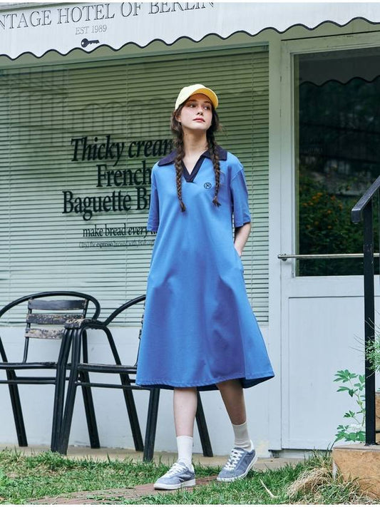 MET lovely summer collar dress blue - METAPHER - BALAAN 2