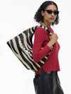 Zebra Leather The Sack Black White 2F4HSH023H04 005 - MARC JACOBS - BALAAN 7