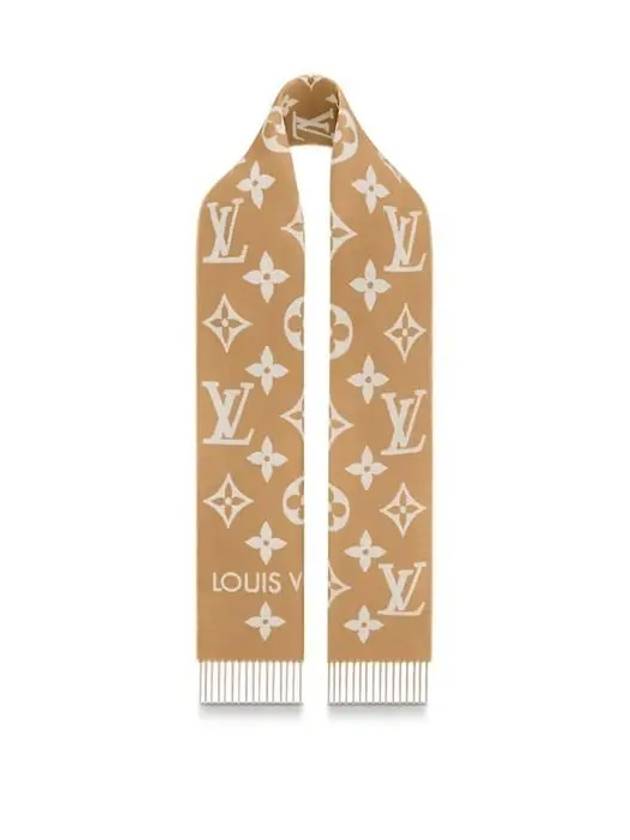 LV Essential Scarf Beige - LOUIS VUITTON - BALAAN 4