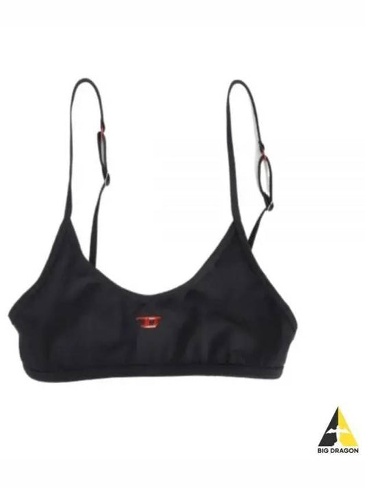 D Logo Bra Bikini Black - DIESEL - BALAAN 2