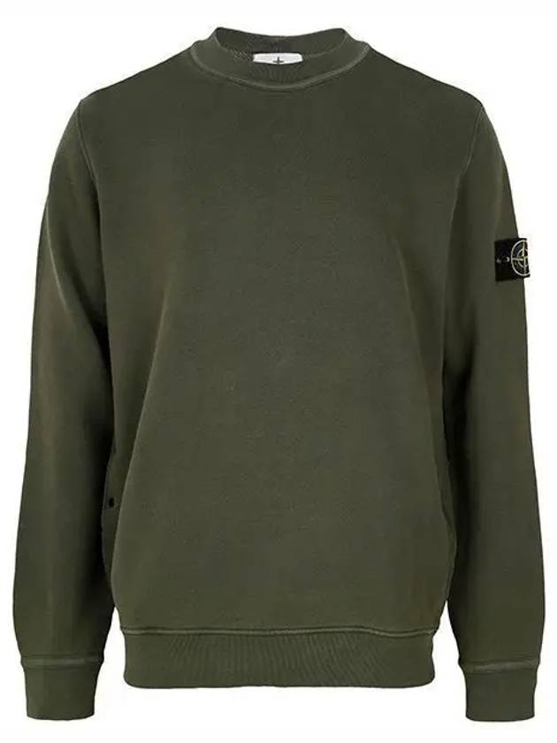 Compass Badge Sweatshirt Green - STONE ISLAND - BALAAN 2