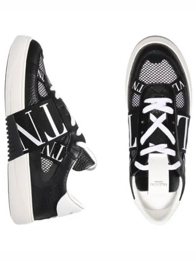 VL7N Logo Low Top Sneakers Black - VALENTINO - BALAAN 2