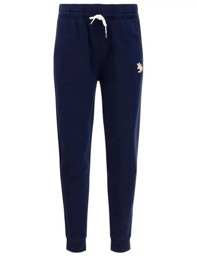 Chillax Fox Patch Classic Track Pants Navy - MAISON KITSUNE - BALAAN 2