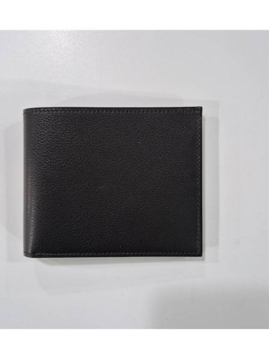 Citizen Twill Half Wallet Black Beige H086494CAAA - HERMES - BALAAN 1