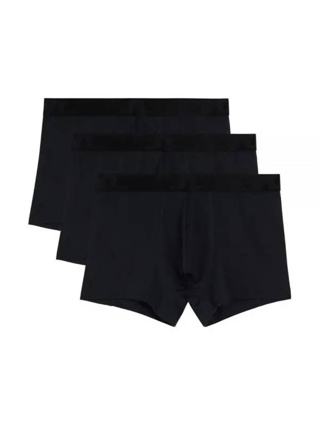 Men's Bridge Lyocell Boxer Panties 3 Pack Black - J.LINDEBERG - BALAAN 1