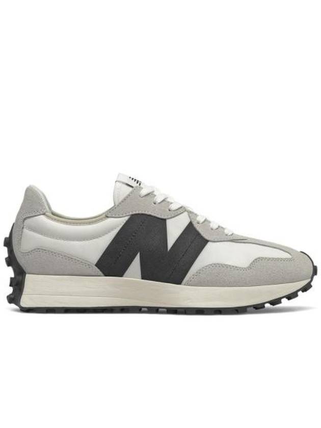 327 Sea Salt Low Top Sneakers Black White - NEW BALANCE - BALAAN 2