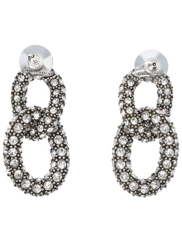 Earrings BL0034FA A2B27B TRSI TRANSPARENT SILVER - ISABEL MARANT - BALAAN 3