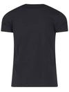 Embroided ORB Peru Short Sleeve T-Shirt Black - VIVIENNE WESTWOOD - BALAAN 4