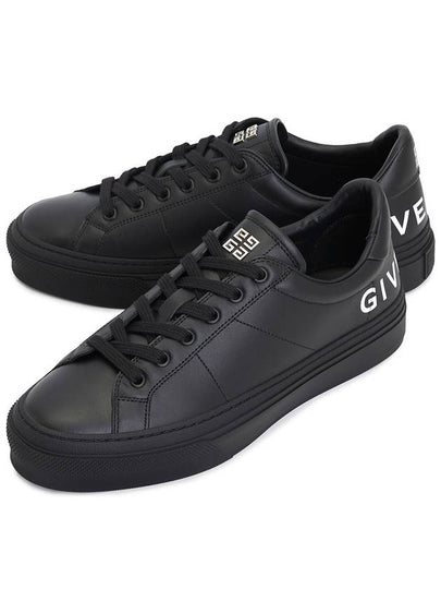 4G Leather Low Top Sneakers Black - GIVENCHY - BALAAN 2