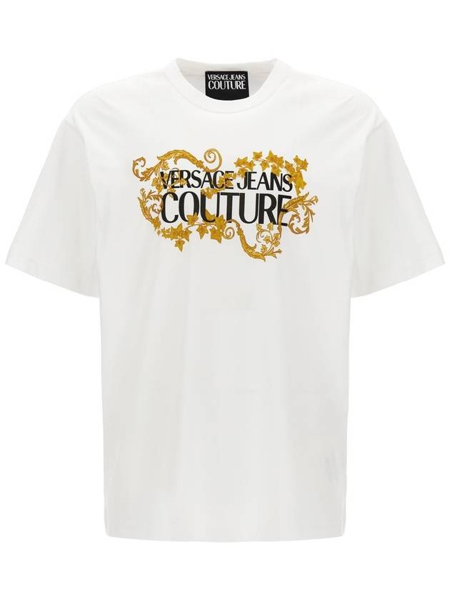 Versace Jeans Couture Logo Print T-Shirt - VERSACE - BALAAN 1