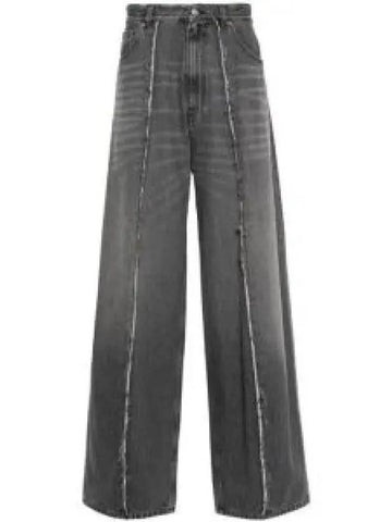 MM6 Maison Margiela Men s Straight Washed Denim Pants Gray SH0LA0002 S30652 900 1161956 - MAISON MARGIELA - BALAAN 1