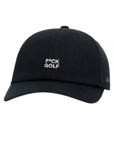 GFORE F CK GOLF COTTON TWILL DAD HAT GMH000073 ONYX Relaxed Fit Snapback - G/FORE - BALAAN 1