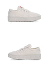 Basket Platform Heart Logo Low Top Sneakers White - AMI - BALAAN 5