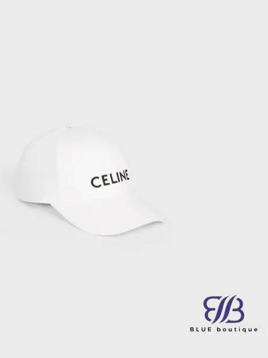 baseball cap cotton white - CELINE - BALAAN 1