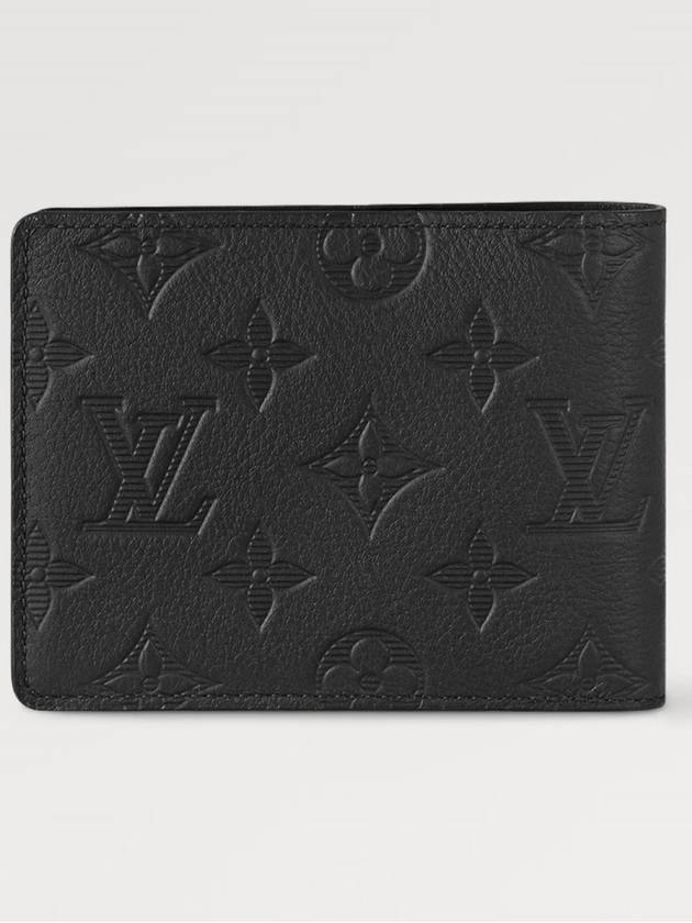 Multiple Monogram Shadow Half Wallet Black - LOUIS VUITTON - BALAAN 6