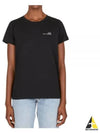 Item Logo Crew Neck Short Sleeve T-Shirt Black - A.P.C. - BALAAN 2