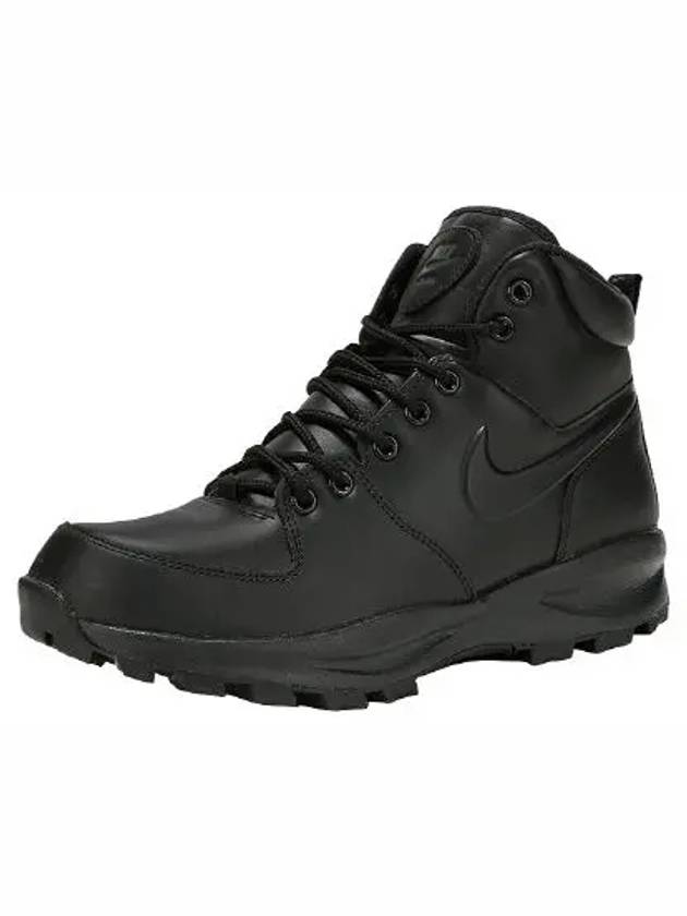 Manoa Leather Boots Black - NIKE - BALAAN 7