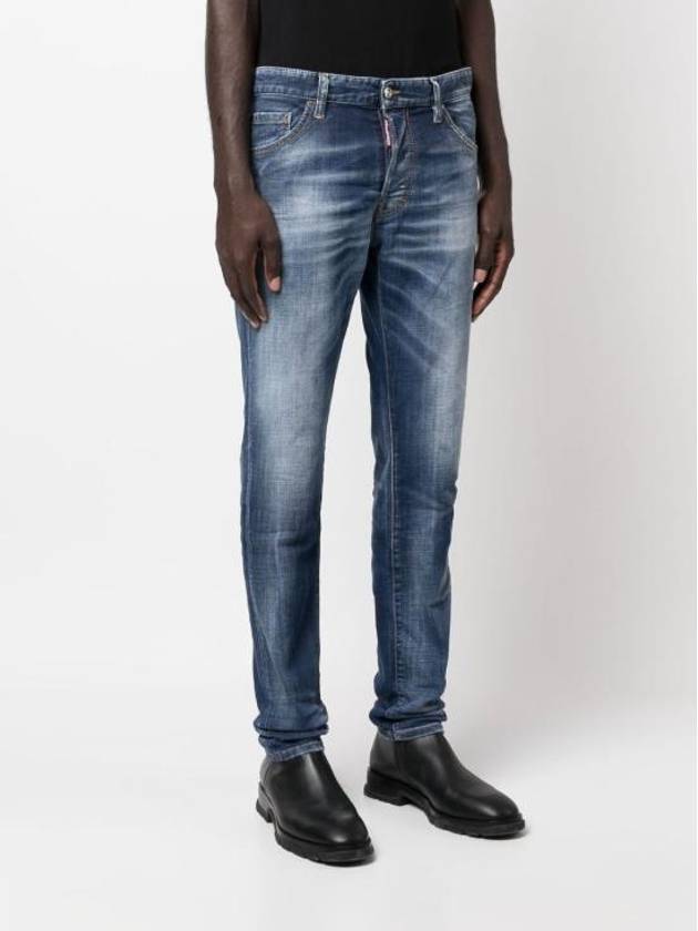 Cool Guy Washing Slim Jeans Navy - DSQUARED2 - BALAAN 5