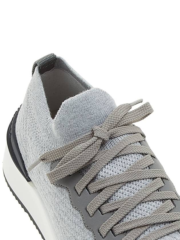 Knit Running Sneakers Grey - BRUNELLO CUCINELLI - BALAAN 9