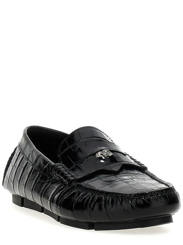 Loafer 10139601A098811B00E Black - VERSACE - BALAAN 3