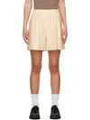 Piadena Cotton Shorts Ivory - MAX MARA - BALAAN 2