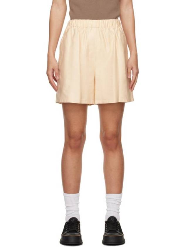 Piadena Cotton Shorts Ivory - MAX MARA - BALAAN 2