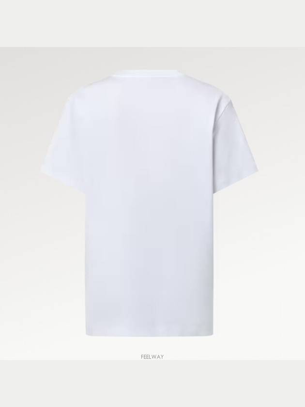 1AFDKP Chain Detail T Shirt Short Sleeve - LOUIS VUITTON - BALAAN 3