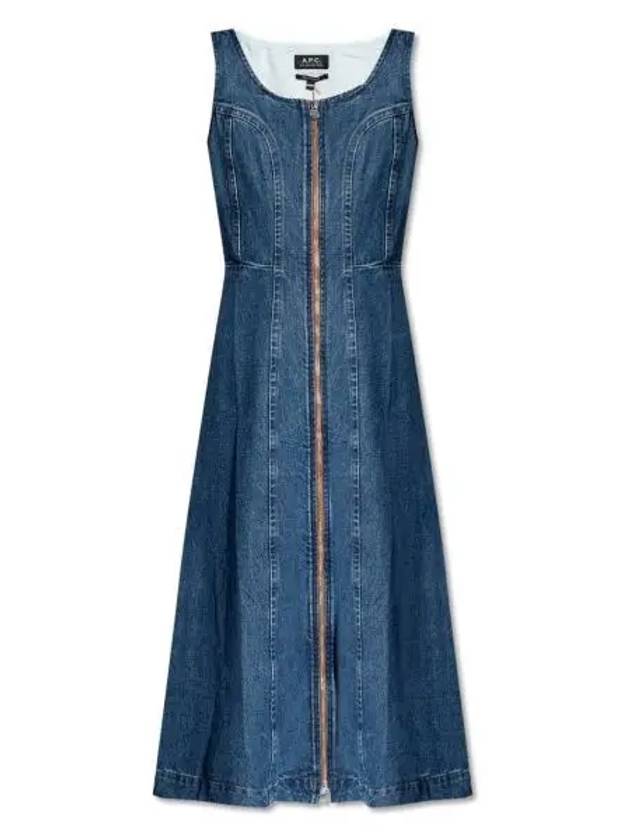 Ally Long Dress Stonewash Indigo - A.P.C. - BALAAN 2