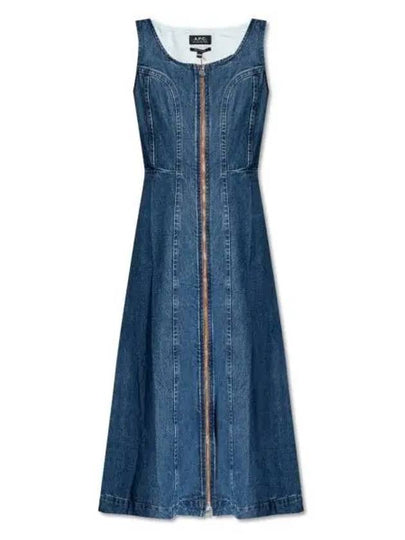 Ally Long Dress Stonewash Indigo - A.P.C. - BALAAN 2