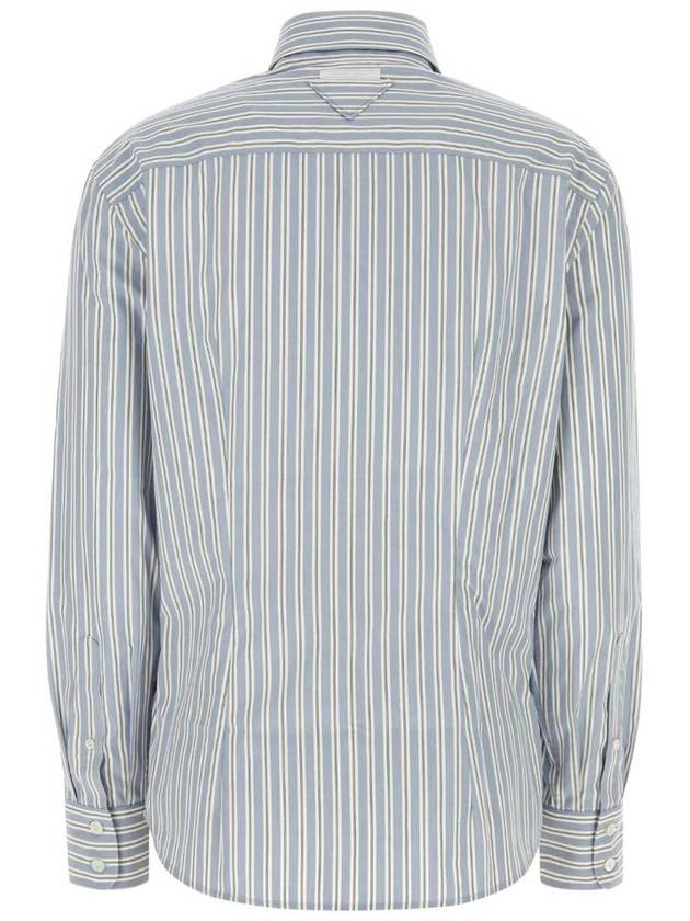 striped pop line shirt blue - PRADA - BALAAN 3