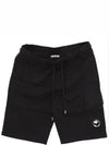 Lens Banding Cargo Shorts Black - CP COMPANY - BALAAN 2