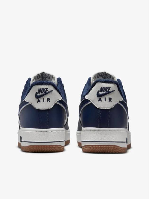 Air Force 1 '07 LV8 Low Top Sneakers Midnight Navy - NIKE - BALAAN 7