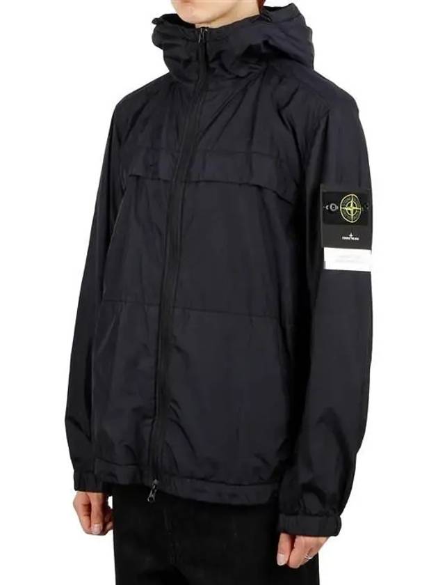 Garment Dyed Crinkle Reps R-Nylon Jacket Navy - STONE ISLAND - BALAAN 2