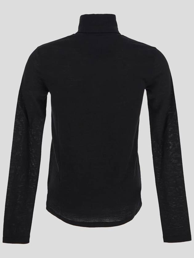 Logo Print Turtleneck Sweater J47GC0020J70021 - JIL SANDER - BALAAN 3