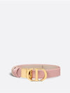 30 Montaigne Reversible Leather Belt Antique Pink - DIOR - BALAAN 4