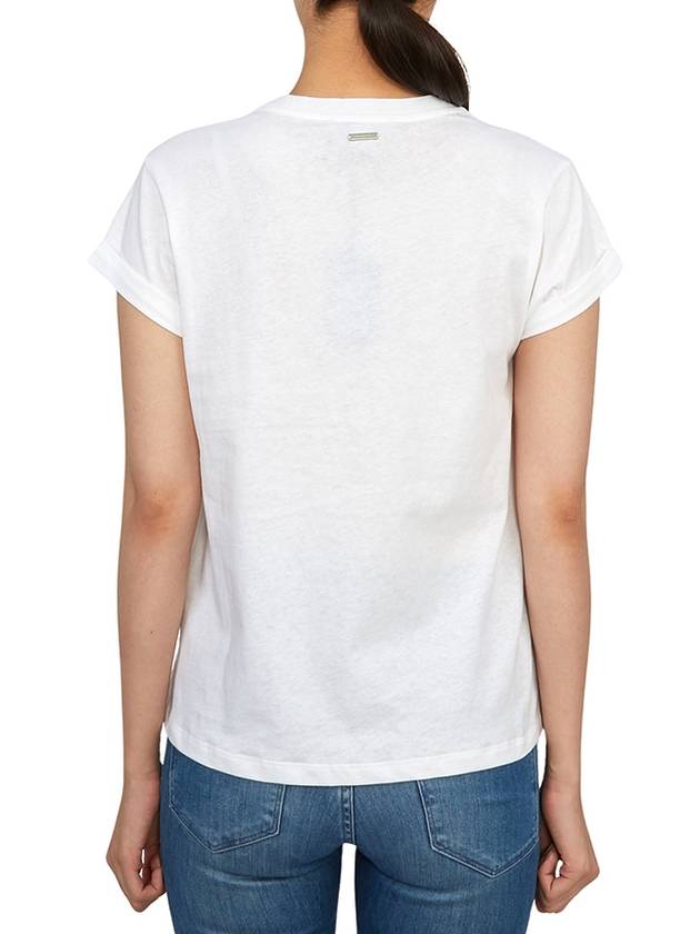 Women s short sleeve t shirt WM583Z WHITE - ALLSAINTS - BALAAN 3