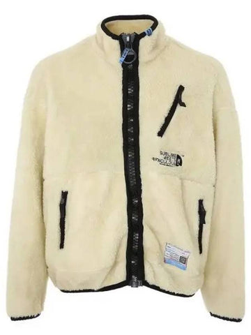 Boa fleece white jacket 271856 - MIHARA YASUHIRO - BALAAN 1